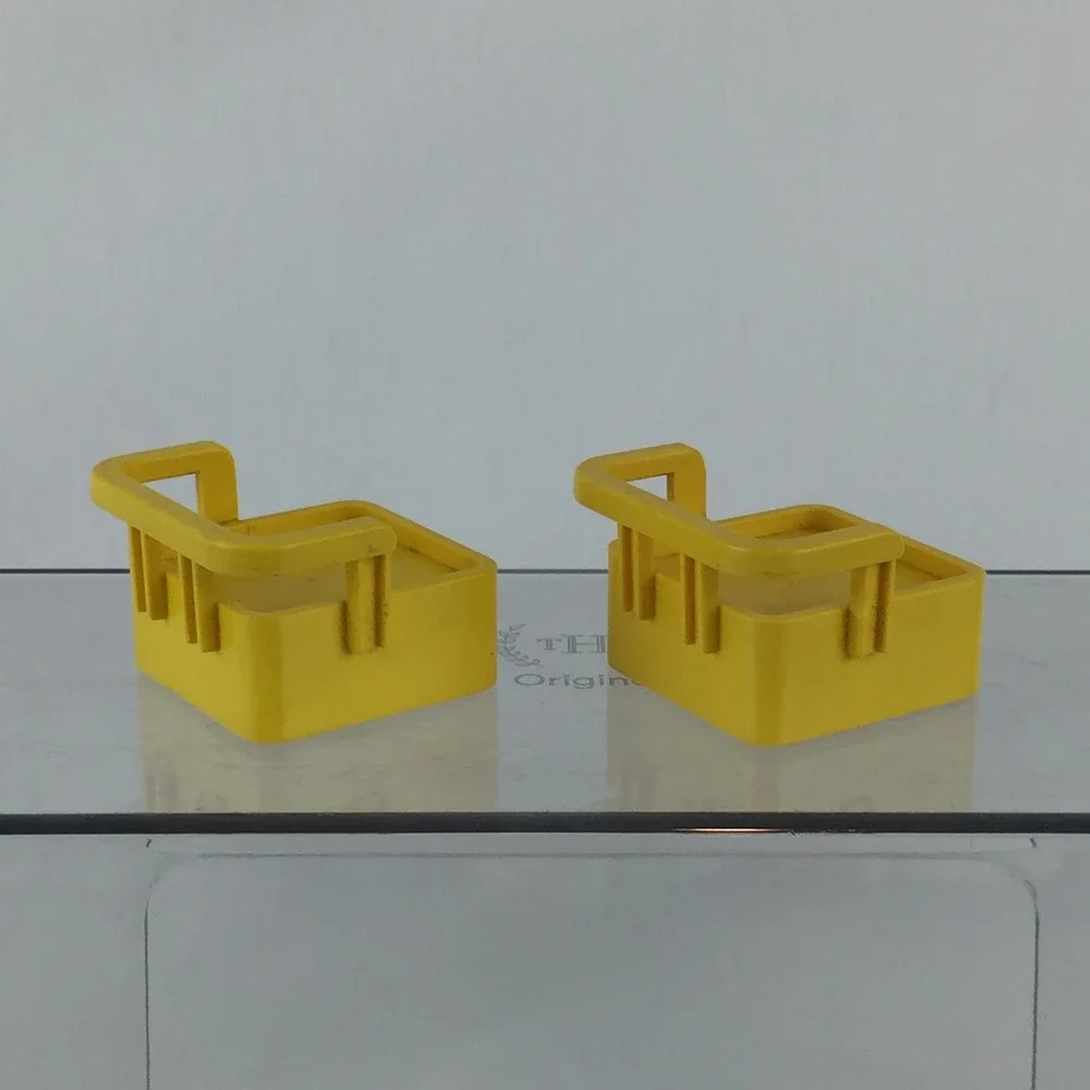 Vintage‎ LEGO Duplo Figures Square Base Lot 9pc Toddler People Dog Chairs Desk